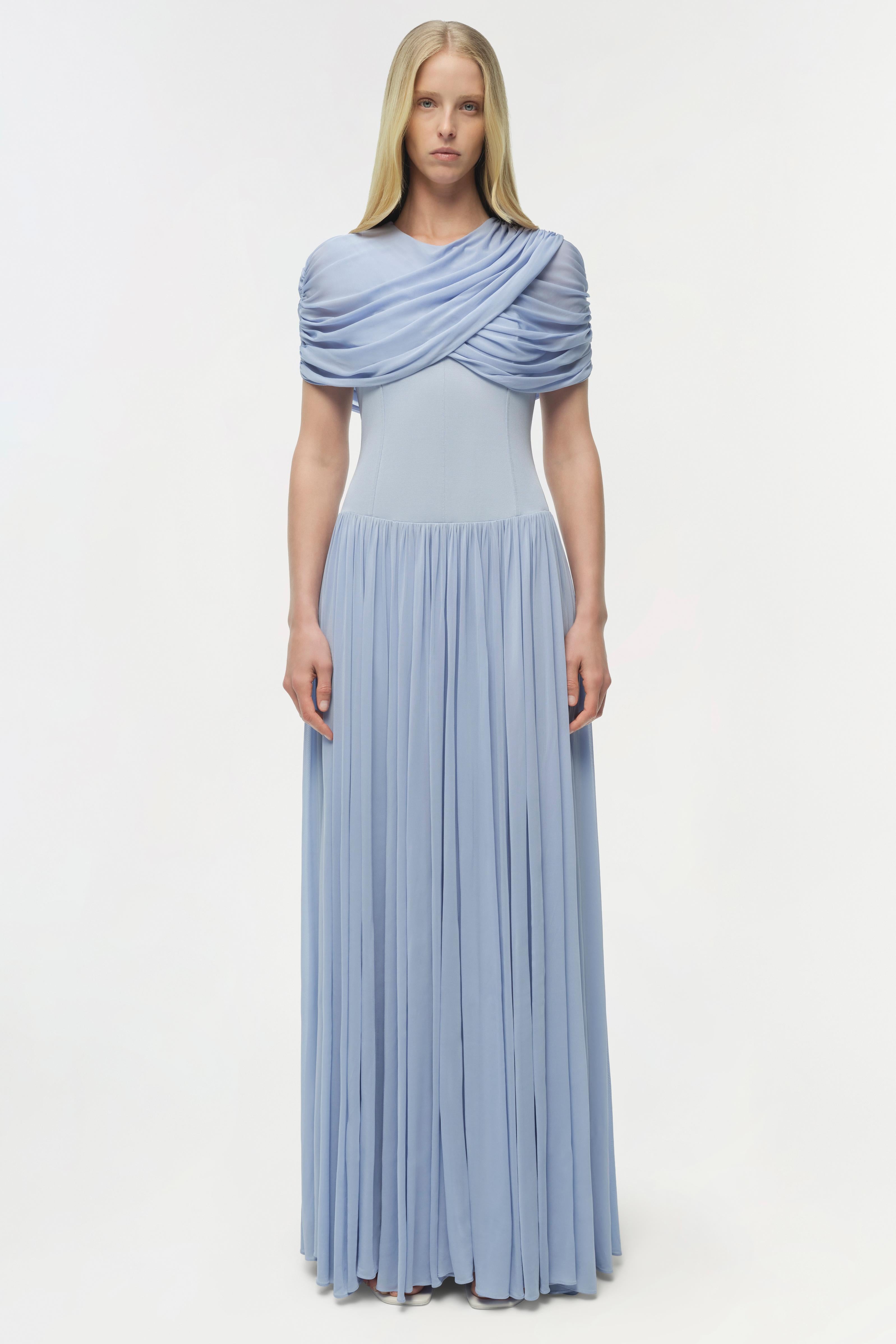 Nancie Cape Maxi Dress – SIMKHAI