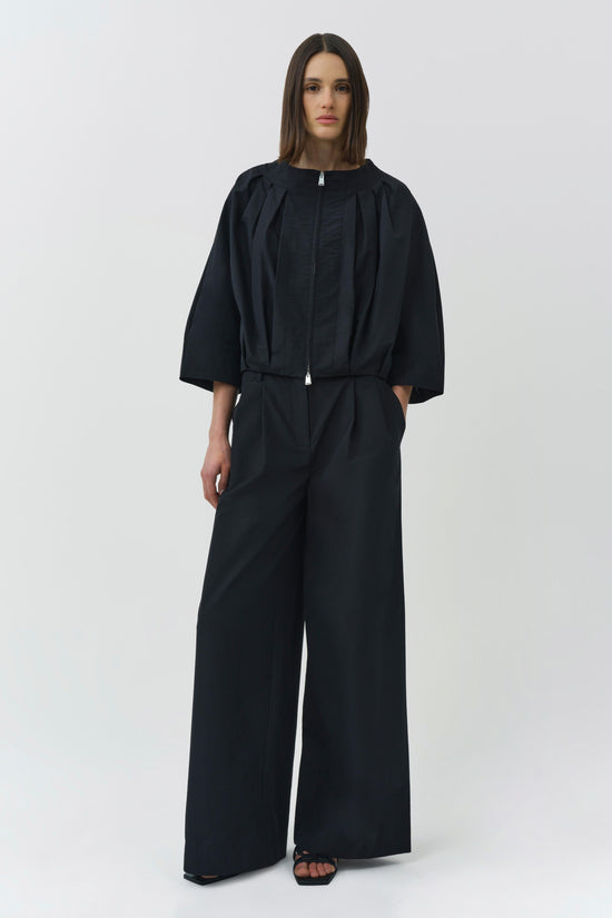 Leroy Pleated Wide Leg Pant