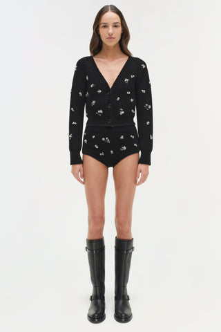 Georgie Embellished Knit Knickers