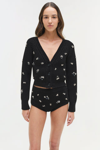 Georgie Embellished Knit Knickers