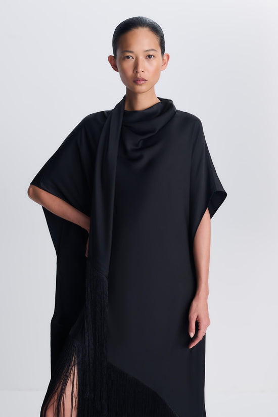 Nadine Satin Midi Dress
