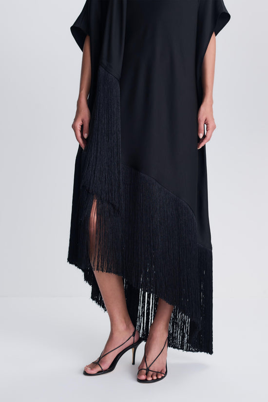 Nadine Satin Midi Dress