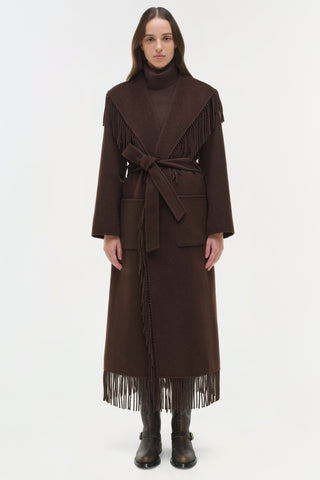 Carrie Fringe Coat