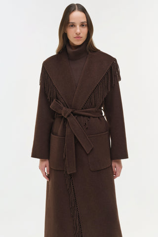 Carrie Fringe Coat