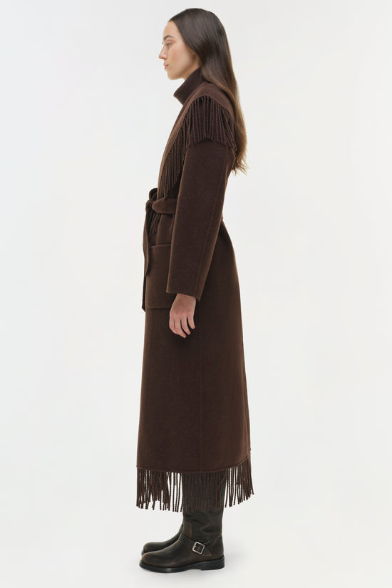 Carrie Fringe Coat