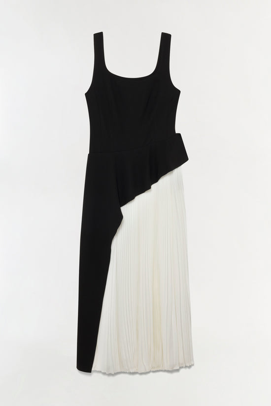 Zayla Pleated Midi Dress