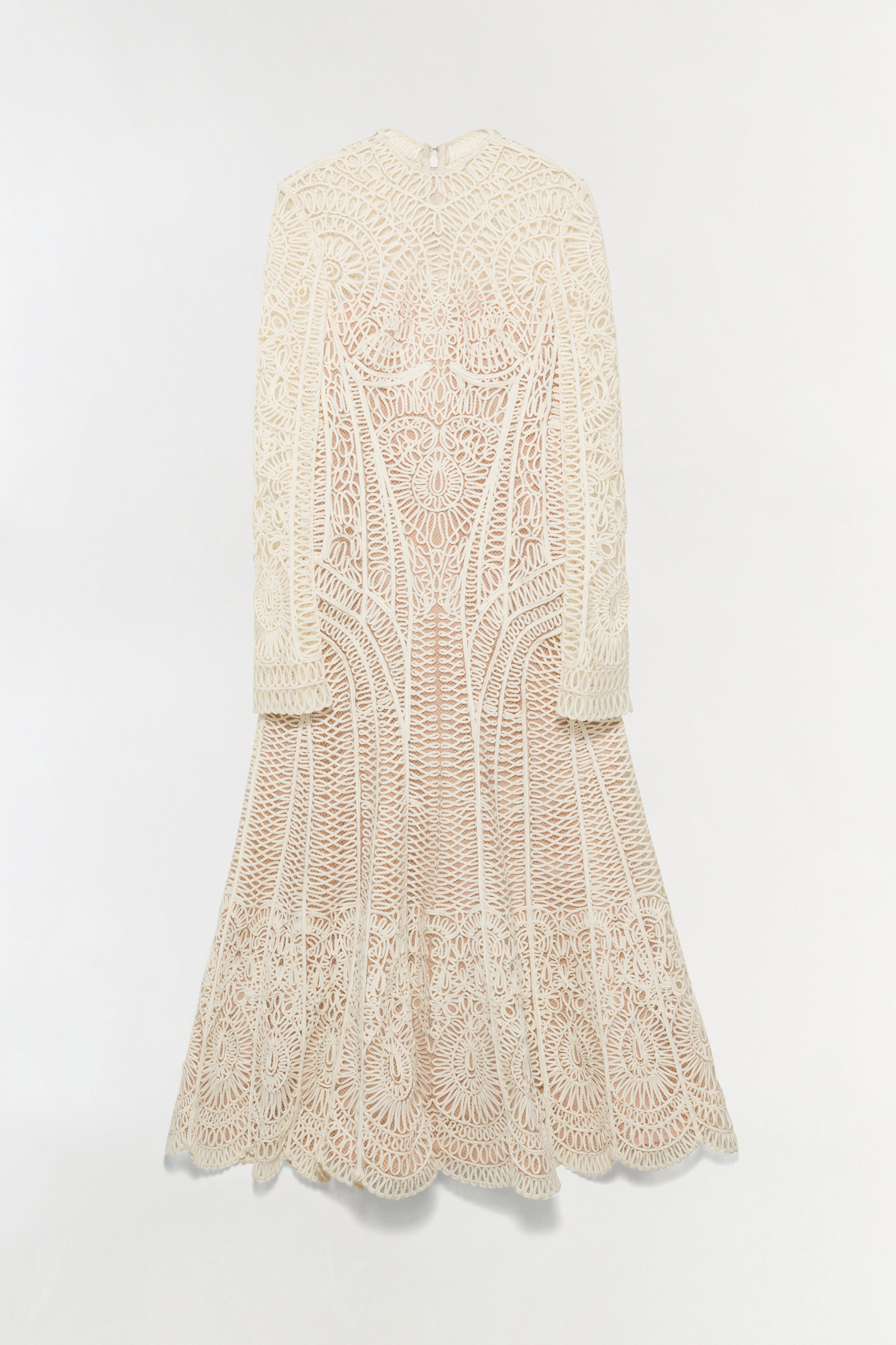 Fiona Guipure Midi Dress Fiona Guipure Midi Dress