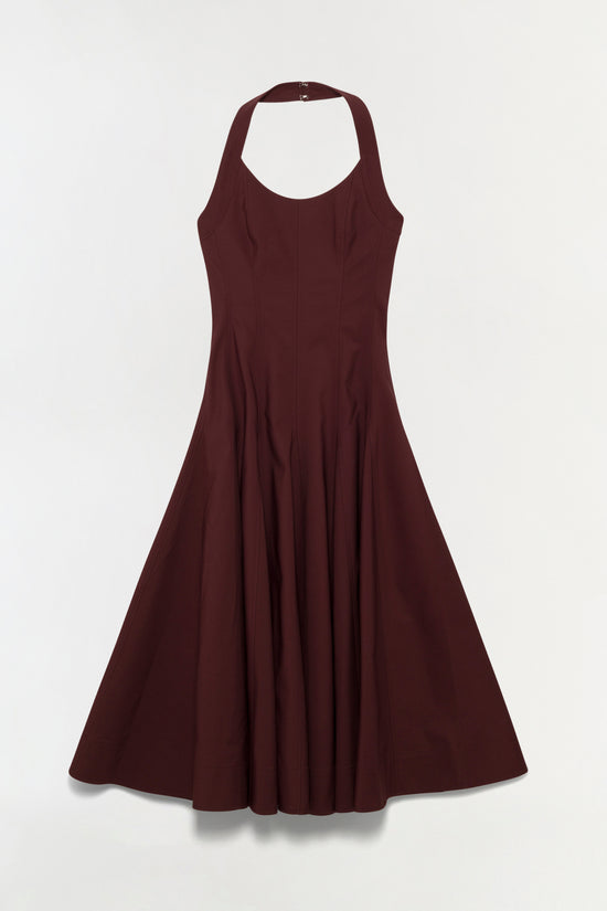 Melissa Cotton Halter Midi Dress