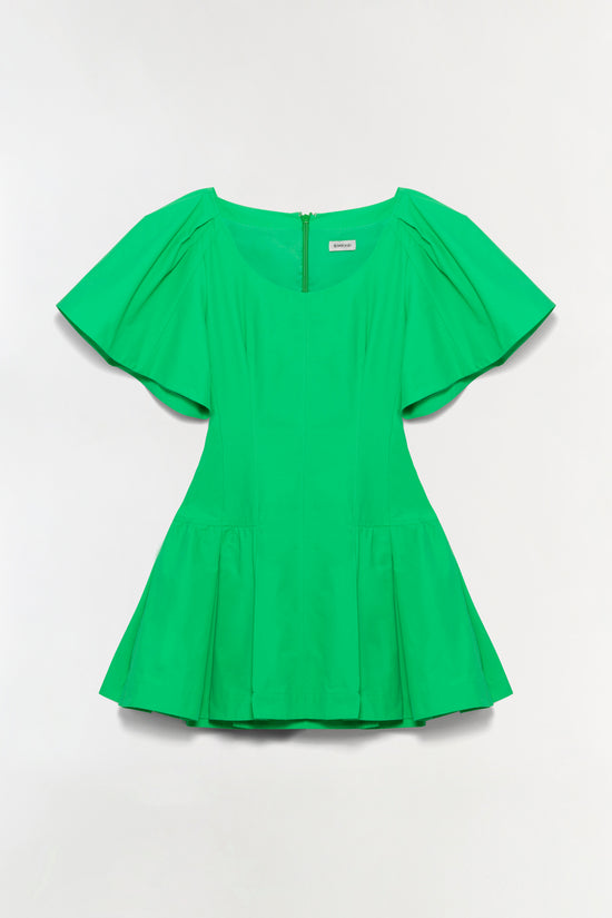 Hattie Cotton Faille Mini Dress