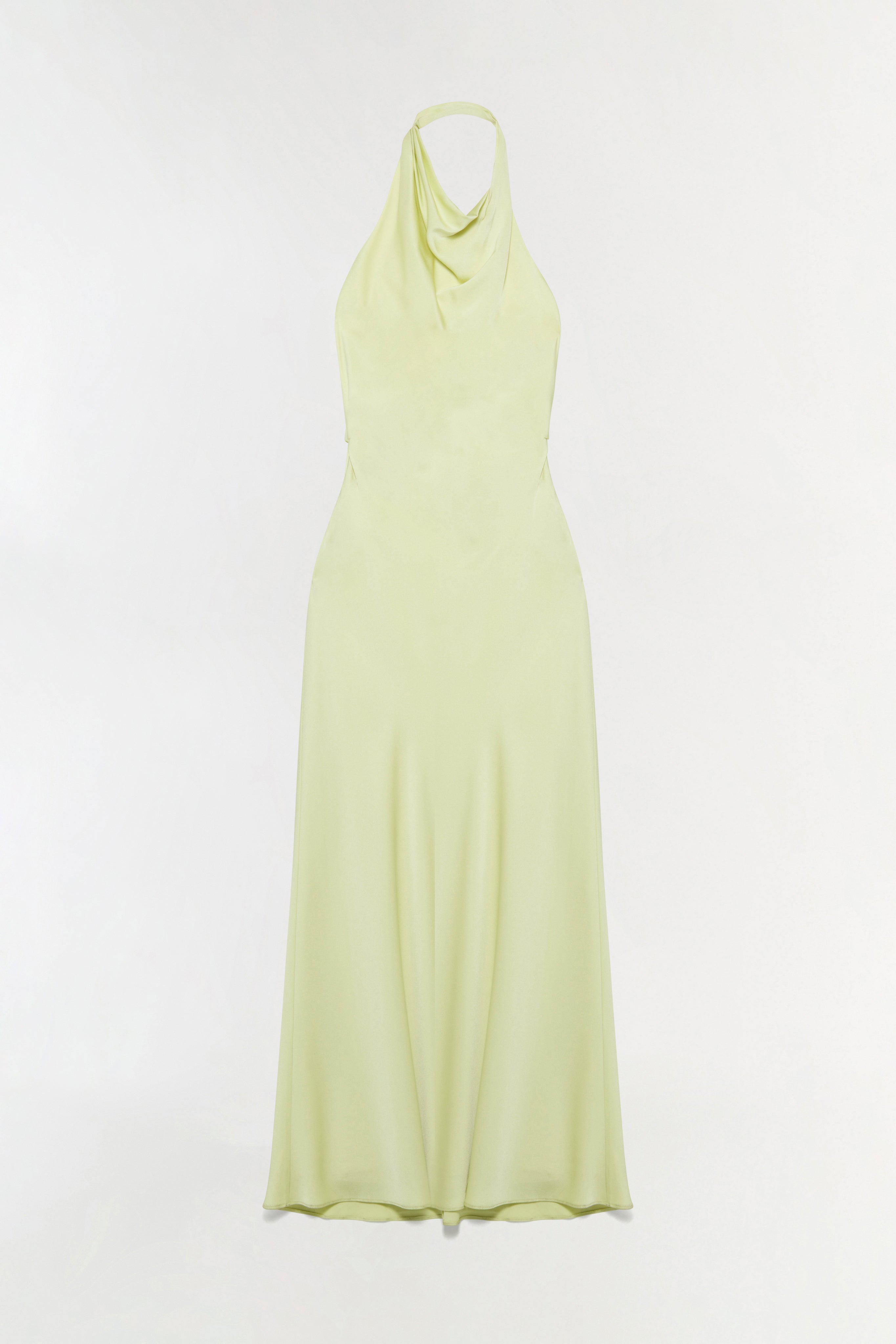 Reannon Draped Satin Gown SIMKHAI Reannon Draped Satin Gown SIMKHAI