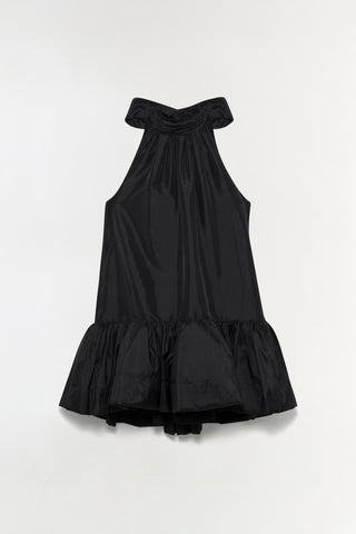Hope Taffeta Bow Tie Mini Dress