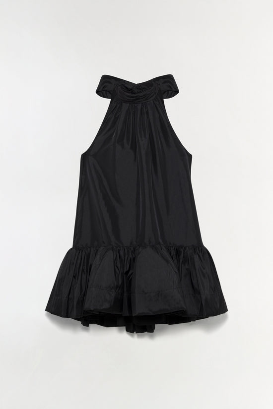 Hope Taffeta Bow Tie Mini Dress