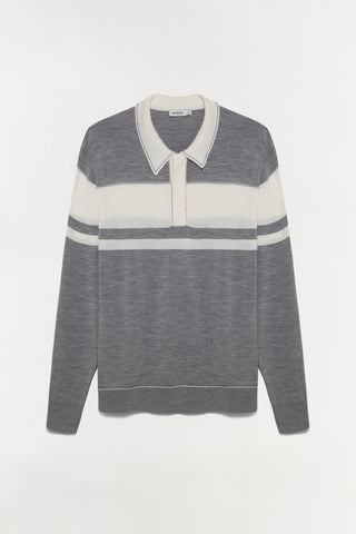 Louis Wool Stripe Sweater