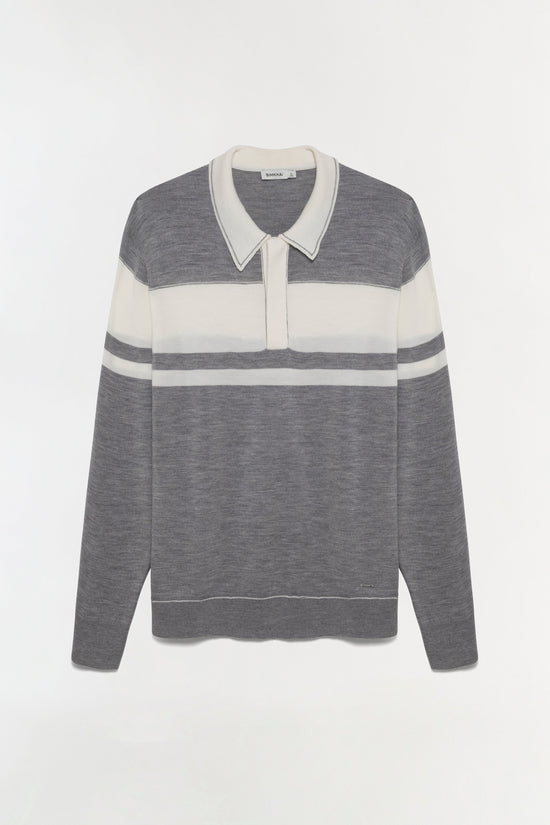 Louis Wool Stripe Sweater