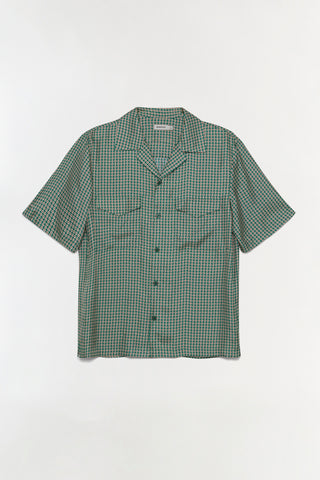 Clarke Silk Foulard Camp Shirt
