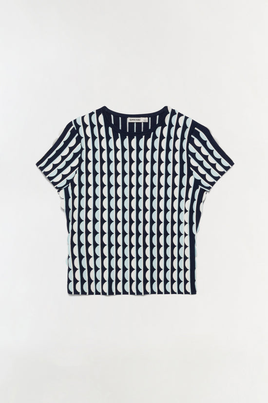 Kendra Scalloped Knit Top