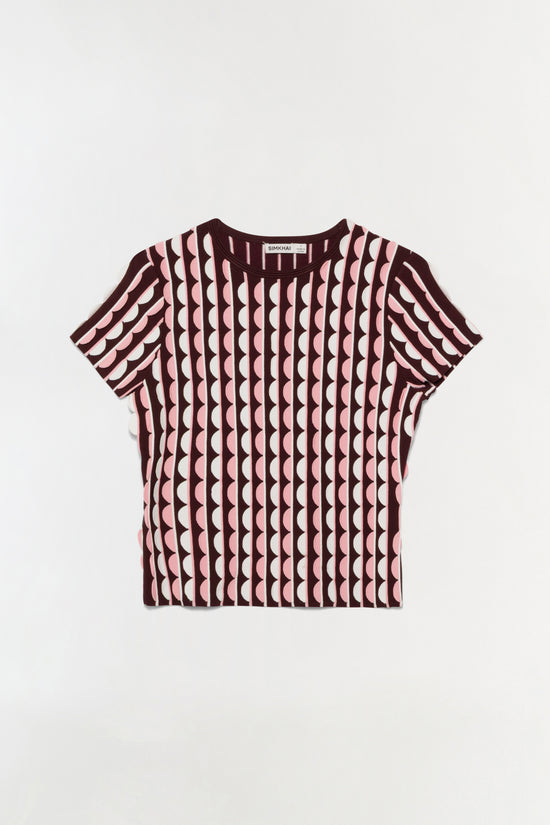 Kendra Scalloped Knit Top