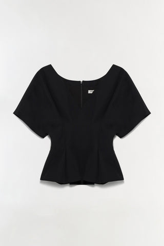 Rozen Cotton Faille Top