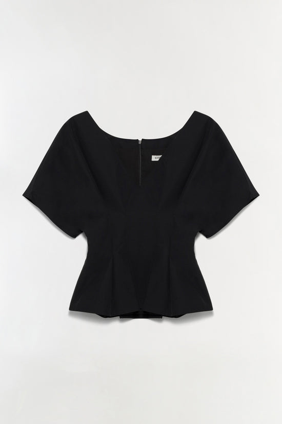 Rozen Cotton Faille Top