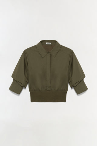 Stiles Knit Cotton Shirt