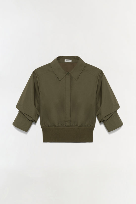 Stiles Knit Cotton Shirt