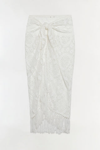 Thyri Fringe Trim Lace Parreo