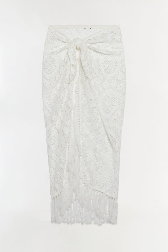 Thyri Fringe Trim Lace Parreo