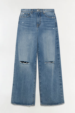 Willoughby Denim Straight Crop Pant