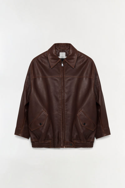 echeveria Leather Switiching work JKT　０ Leather Switiching Work JKT – echeveria official store