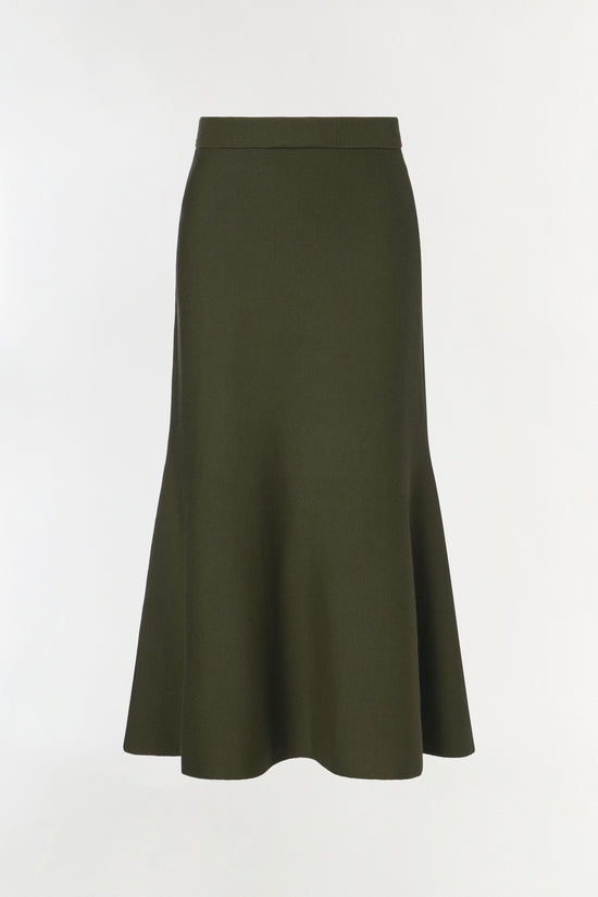 Layne Wool Midi Skirt