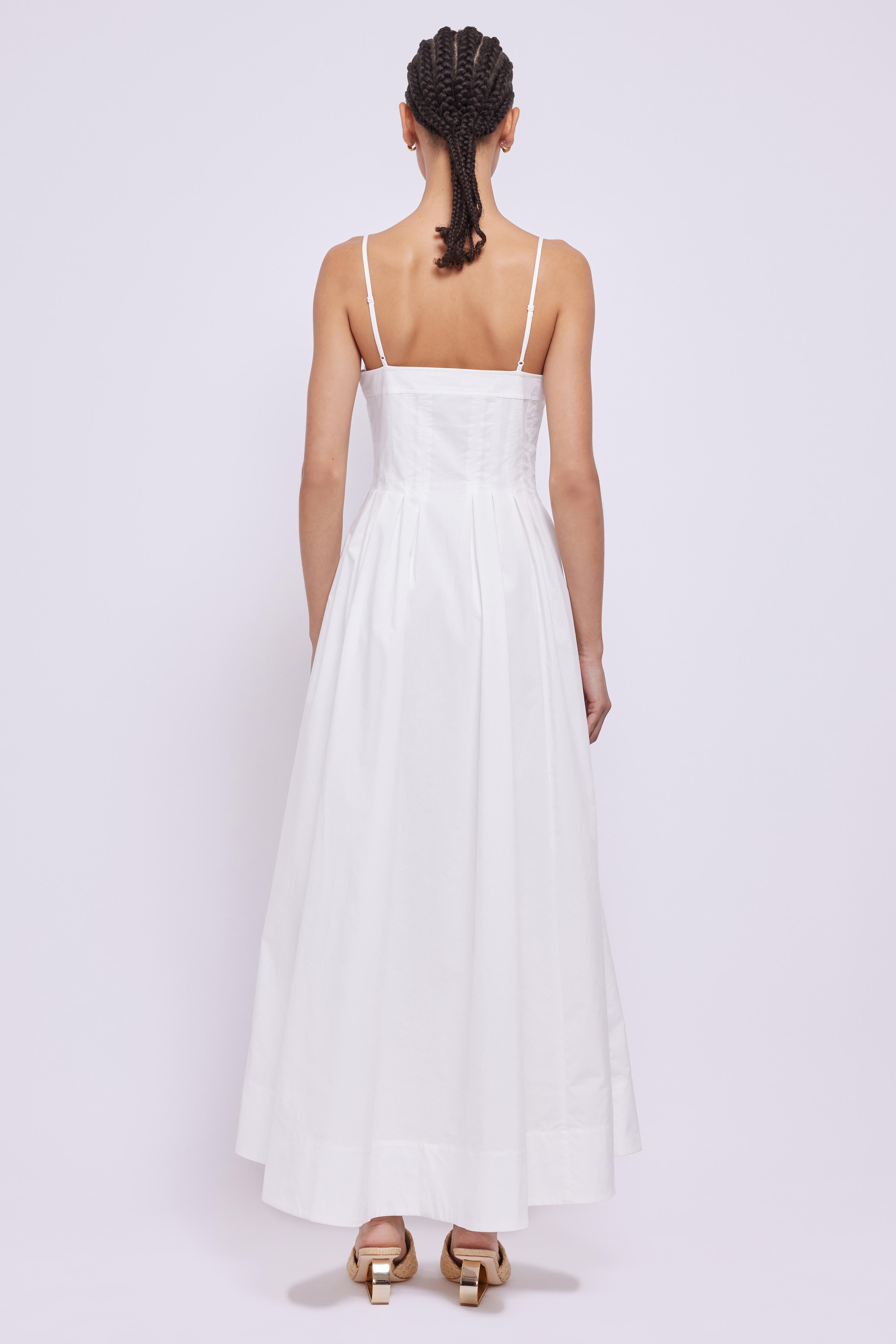 Kittiya Midi Dress - White Kittiya Midi Dress - White