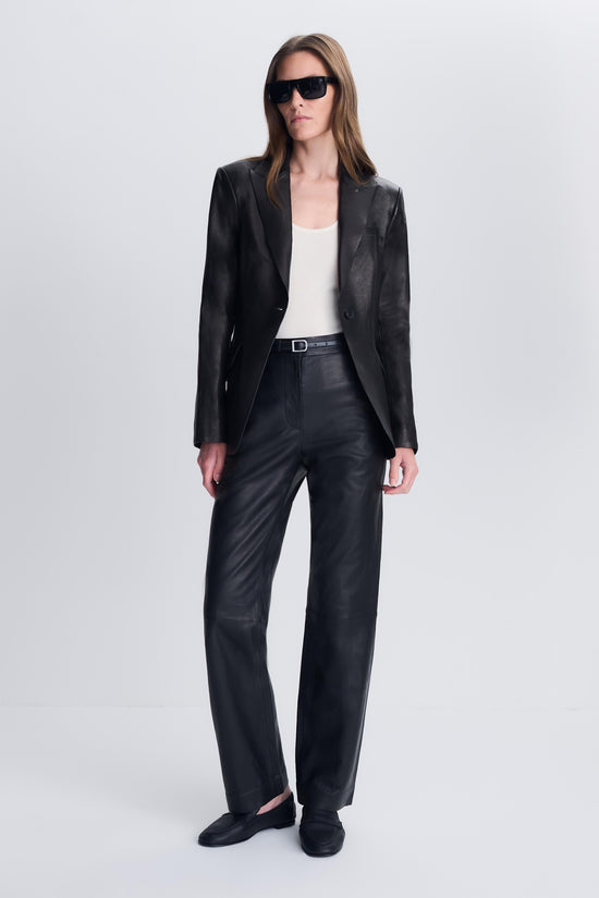 Iressa Leather Blazer
