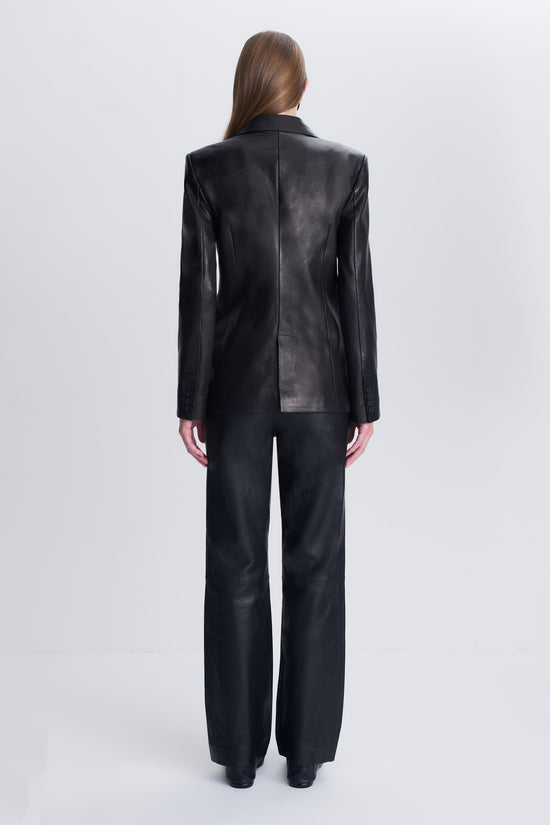 Iressa Leather Blazer