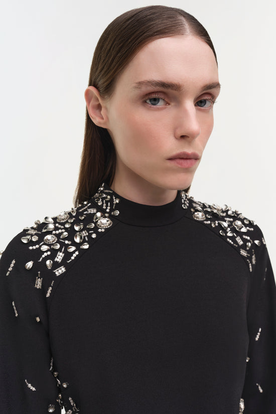 Carla Embellished Mini Dress