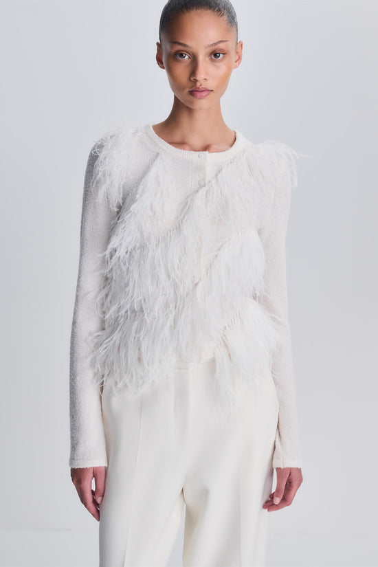 Rielle Feather Cardigan