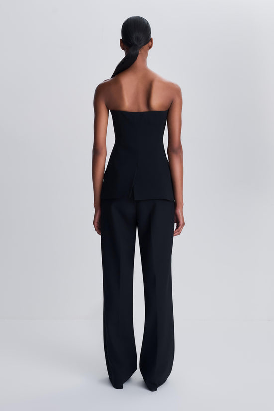 Sabela Satin Crepe Wide Leg Pant