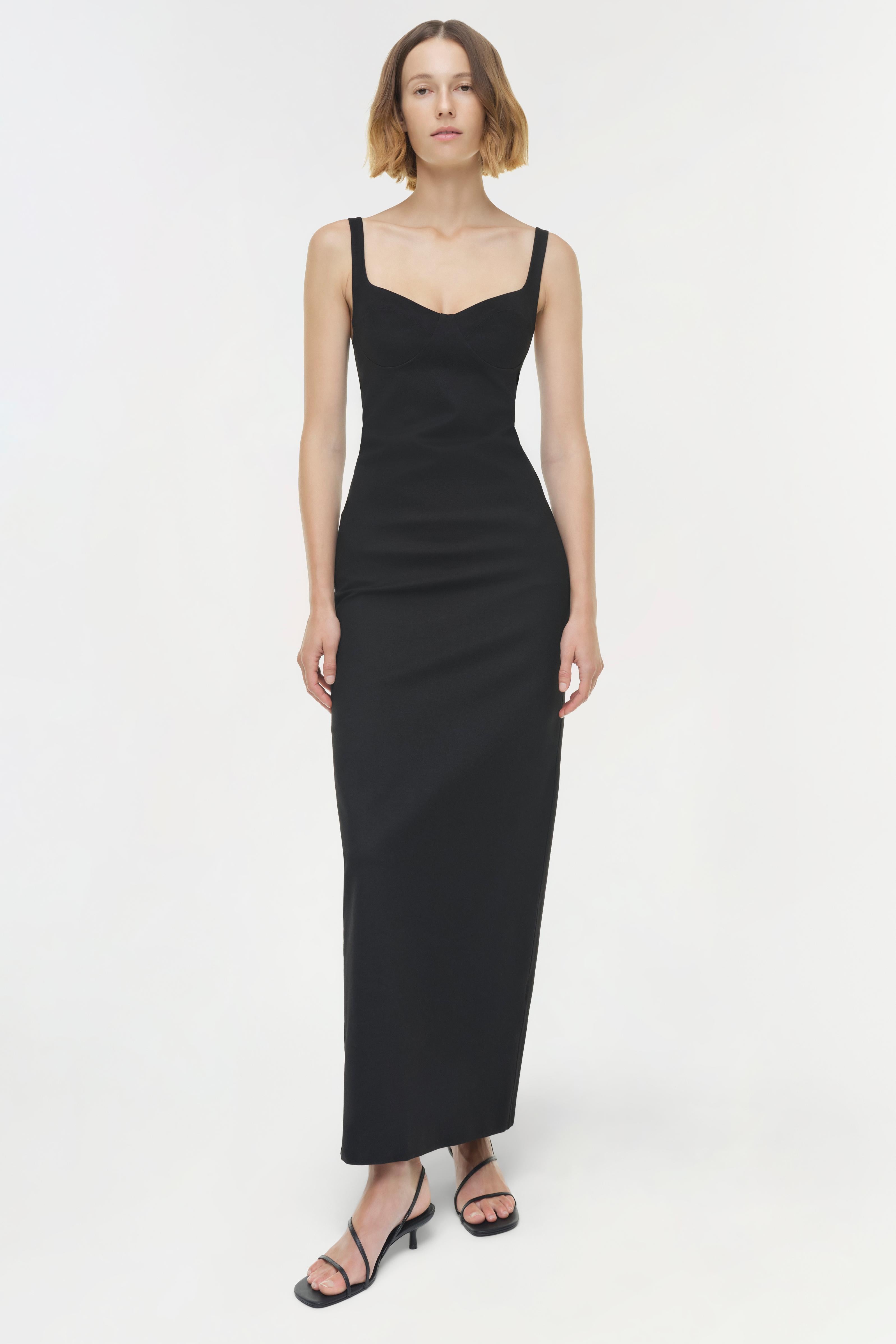 Cabot Sculpted Scuba Maxi Dress SIMKHAI Cabot Sculpted Scuba Maxi Dress SIMKHAI