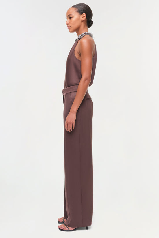 Kyra Satin Wide Leg Pant