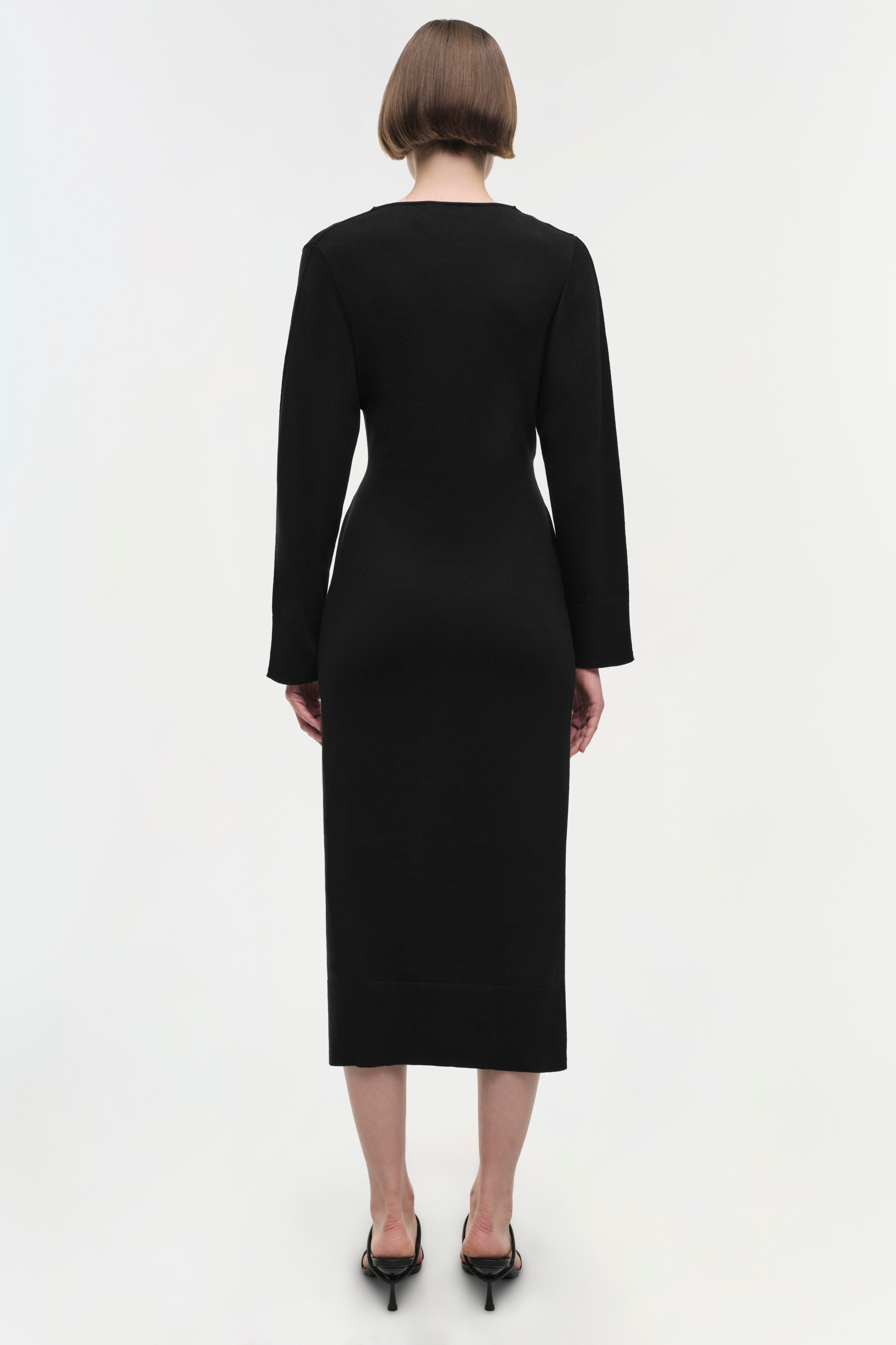 Skyla Cotton Cashmere Dress SIMKHAI Skyla Cotton Cashmere Dress SIMKHAI