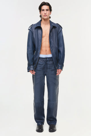 Gideon Leather Flight Jacket
