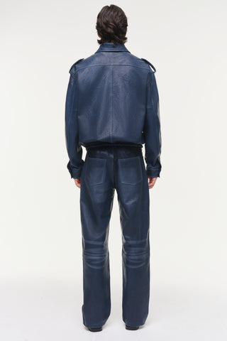 Gideon Leather Flight Jacket