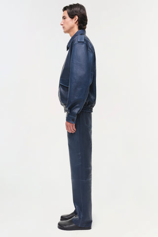 Gideon Leather Flight Jacket