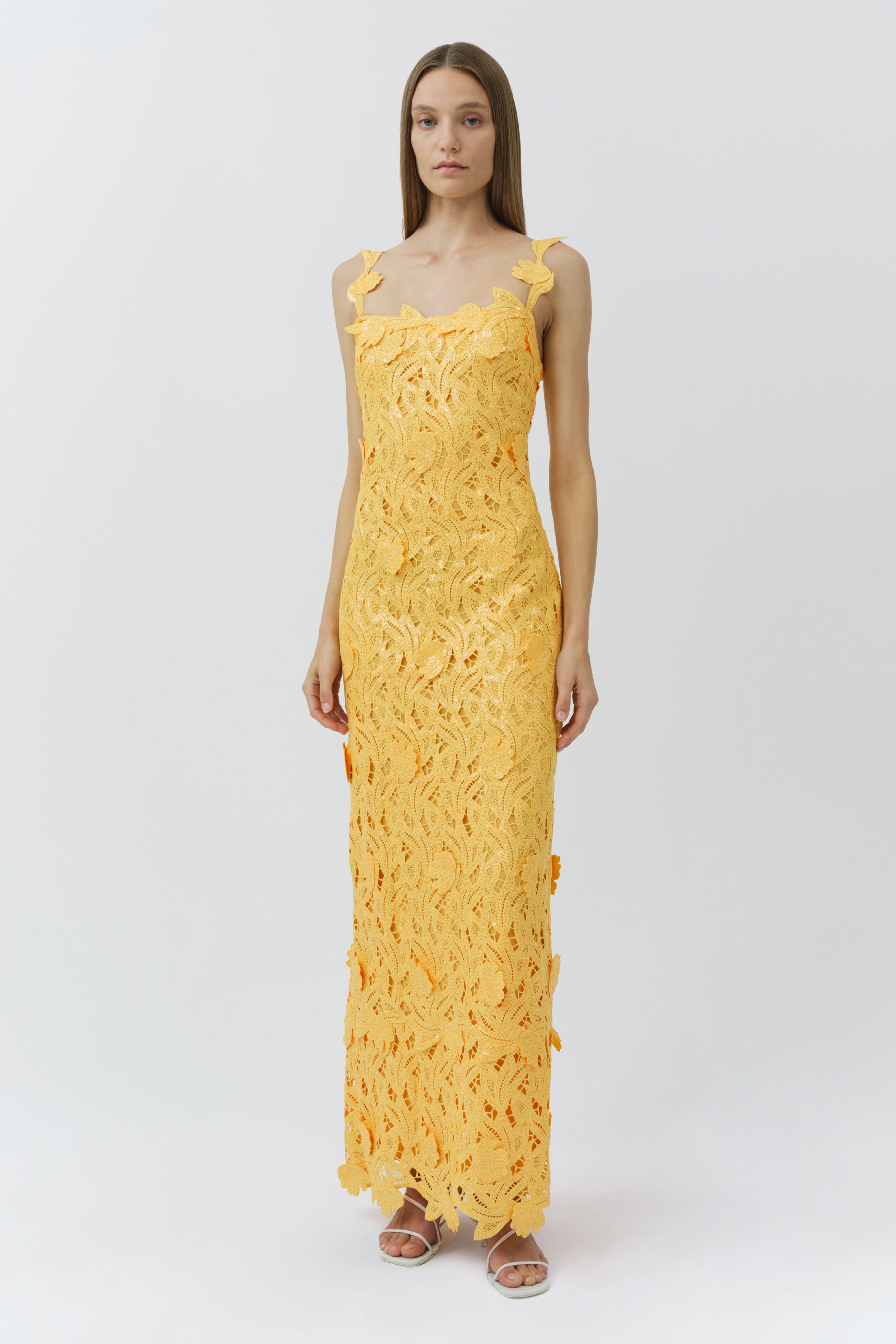 simkhai evening dress Valencia Draped Satin Gown SIMKHAI