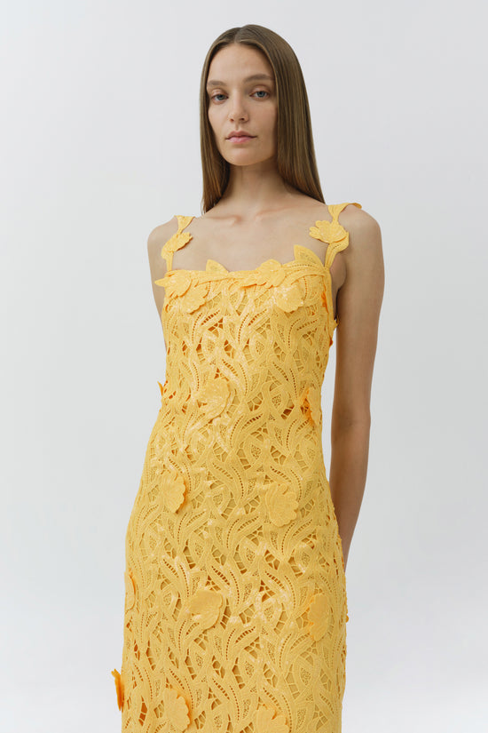 Marenna Embroidered Sequin Gown