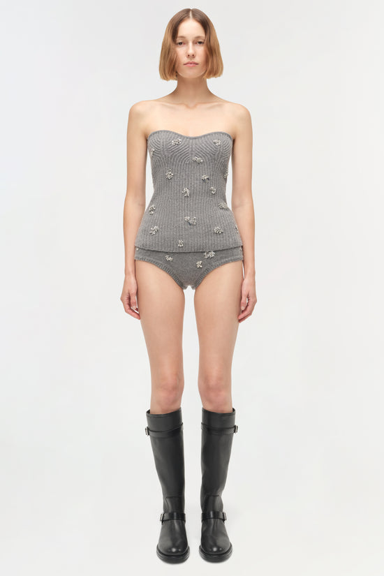 Georgie Embellished Knit Knickers