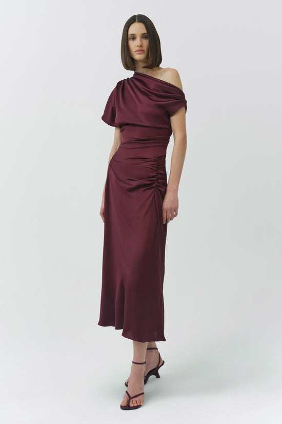 joanna silk dress Joanna Satin Maxi Dress