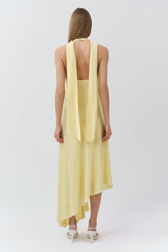 Monica Satin Midi Dress