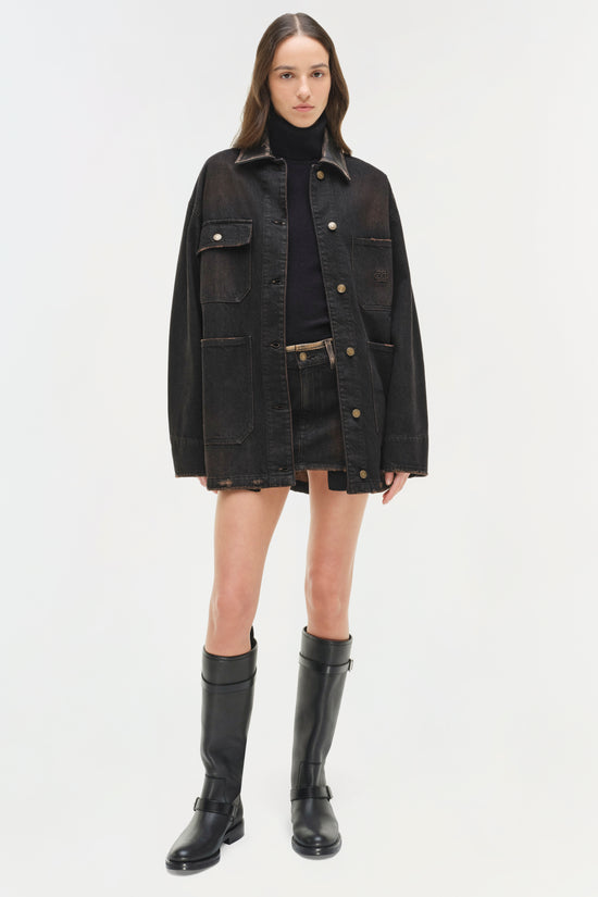 Larz Denim Chore Jacket