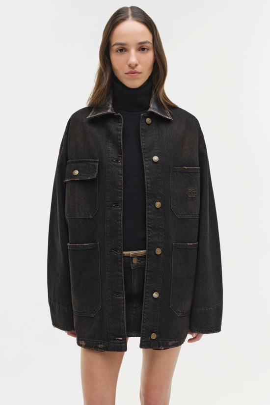 Larz Denim Chore Jacket