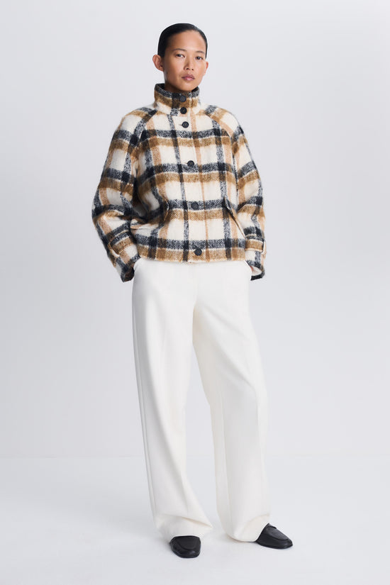 Virelle Plaid Jacket